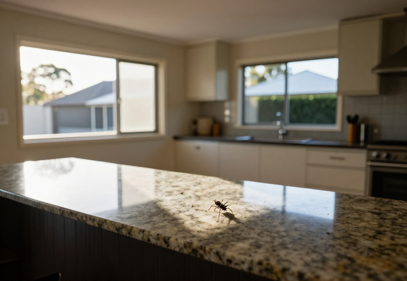 Ant-free backyard in Blakehurst after pest control